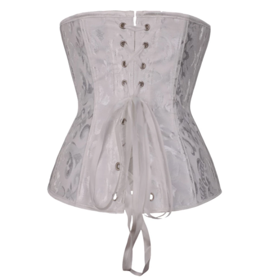 Slim corset slimming with baroque patterns