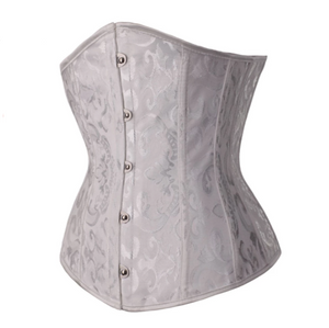 Slim corset slimming with baroque patterns