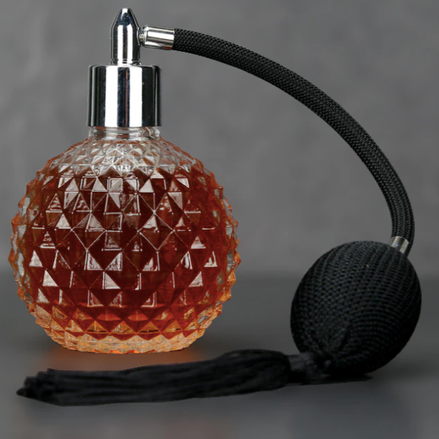 Atomizador de perfume recargable con bolsa de aire de estilo vintage 100 ml